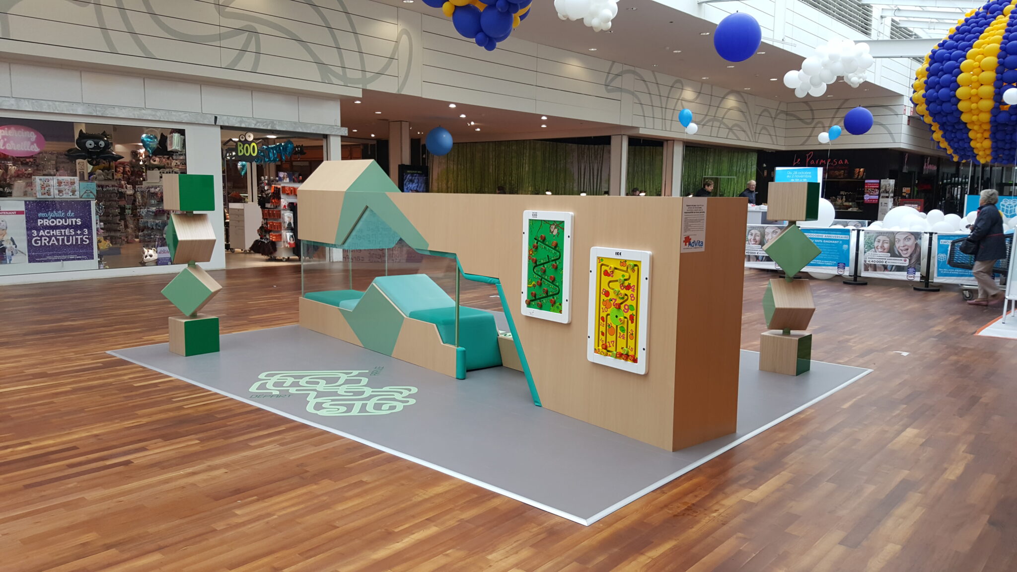 Aires de jeux pour centres commerciaux : un atout pour attirer les familles